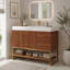 Meuble-lavabo moderne de 36 po avec lavabo, comptoir en pierre frittée et lavabo en céramique, armoire de rangement en bois imperméable avec pieds de support en acier inoxydable-1393418930-1393418932