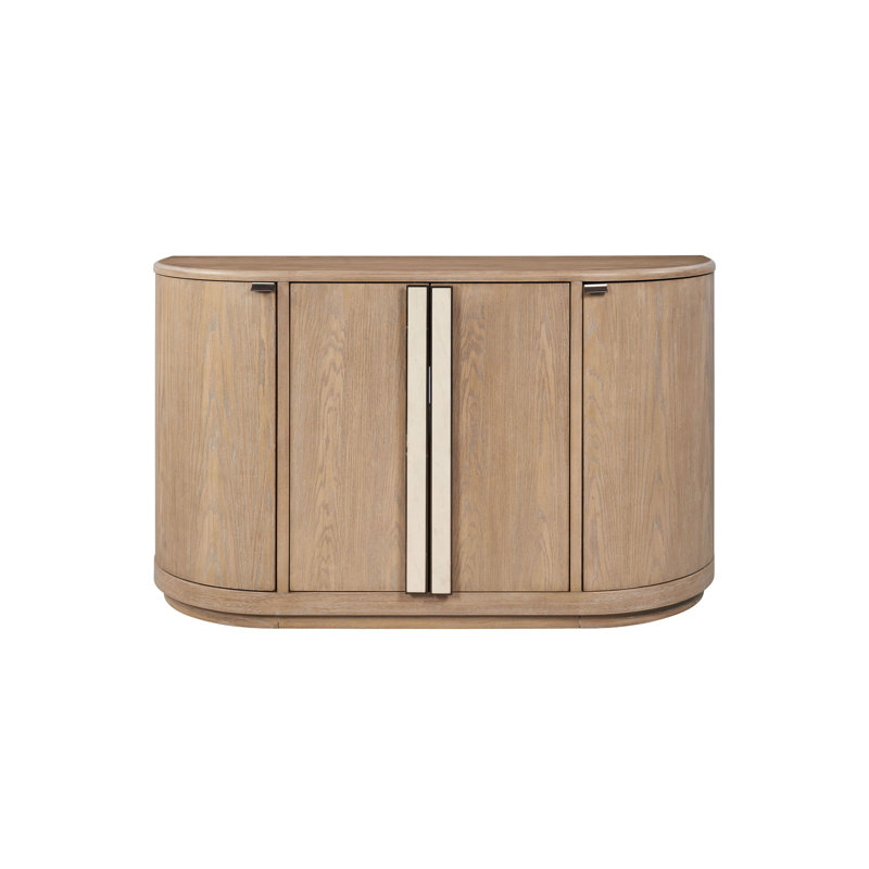 Katsikis 4-Door Demilune Server, Toffee