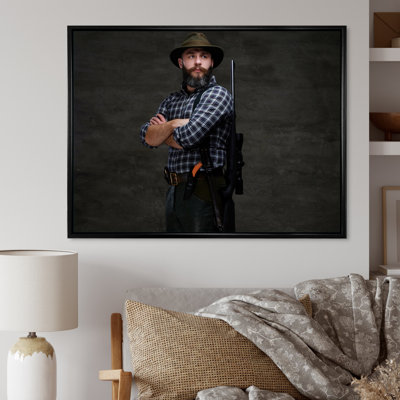 Portrait of Hunter, reproduction de photo sur toile