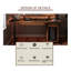Bureau en bois d'hévéa électrique à hauteur réglable, bureau de bureau à domicile avec tiroirs-209263085