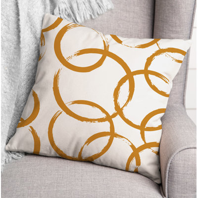 Geometric Outdoor Reversible Throw Pillow
