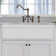 Whitehaus Collection 42" Reversible Double Bowl Fireclay Kitchen Sink: Beveled, Lip Front Apron