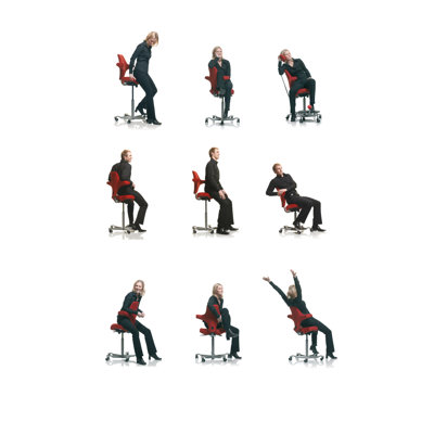  HÅG Capisco Adjustable Sit-to-Stand Height Chair