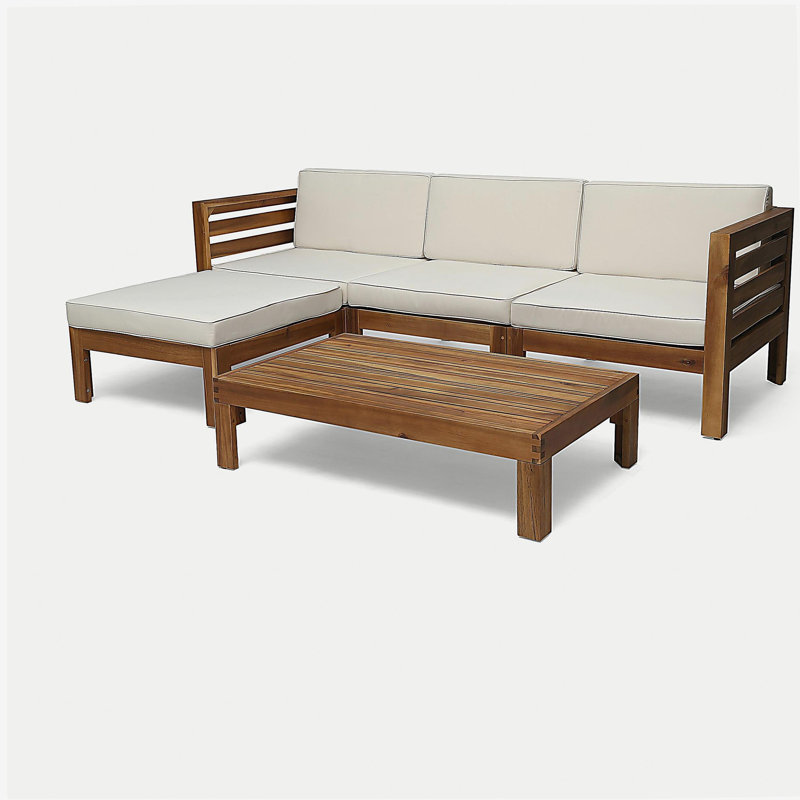 CAMBRIDGE L SHAPE SOFA SET, Beige