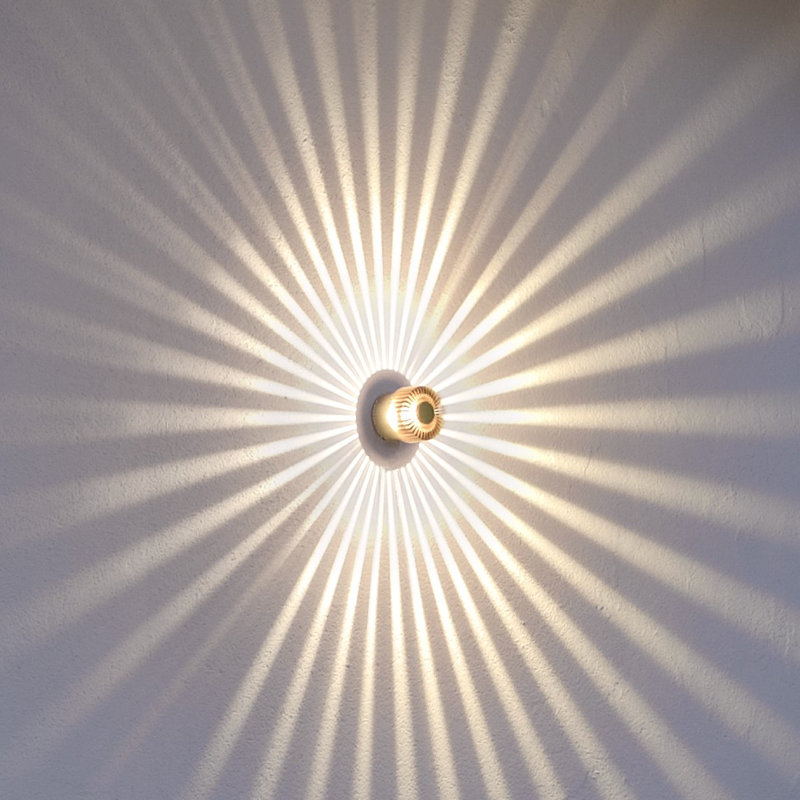 Monza 9cm H Integrated LED Outdoor Sconce, Anodised copper