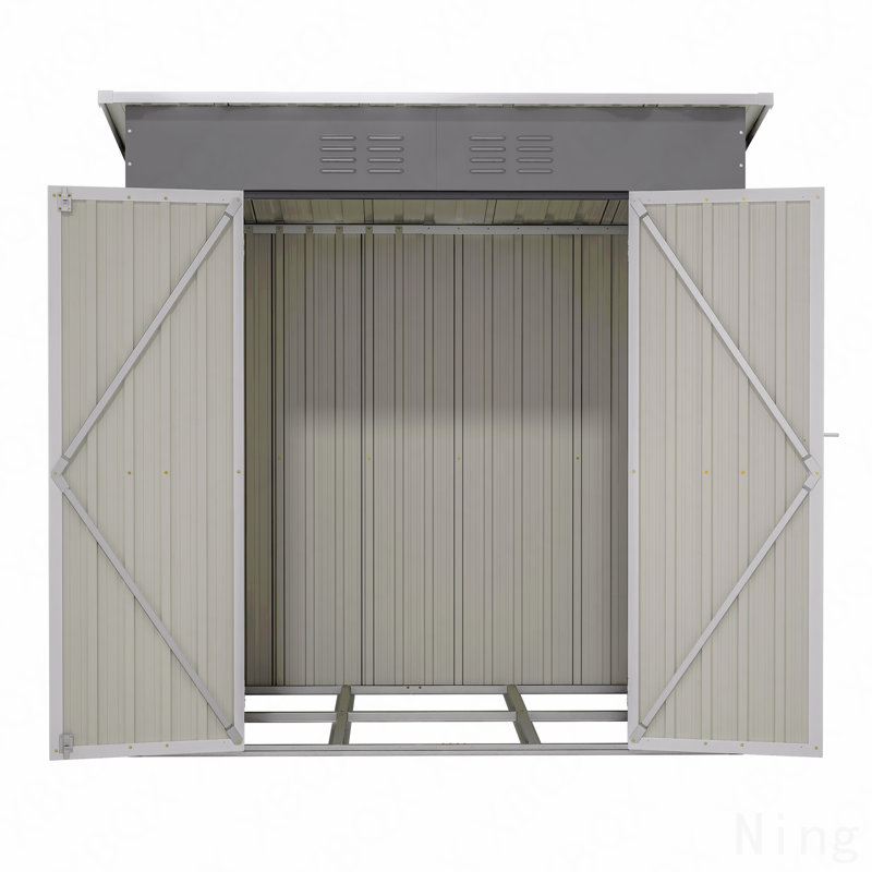 6'X4' Outdoor Metal Storage Shed