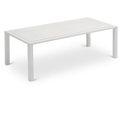 Rossville Rectangular Metal Outdoor Coffee Table