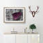Butterfly upon a Flower in Abstract - Picture Frame Graphic Art Print-55680682-55680683