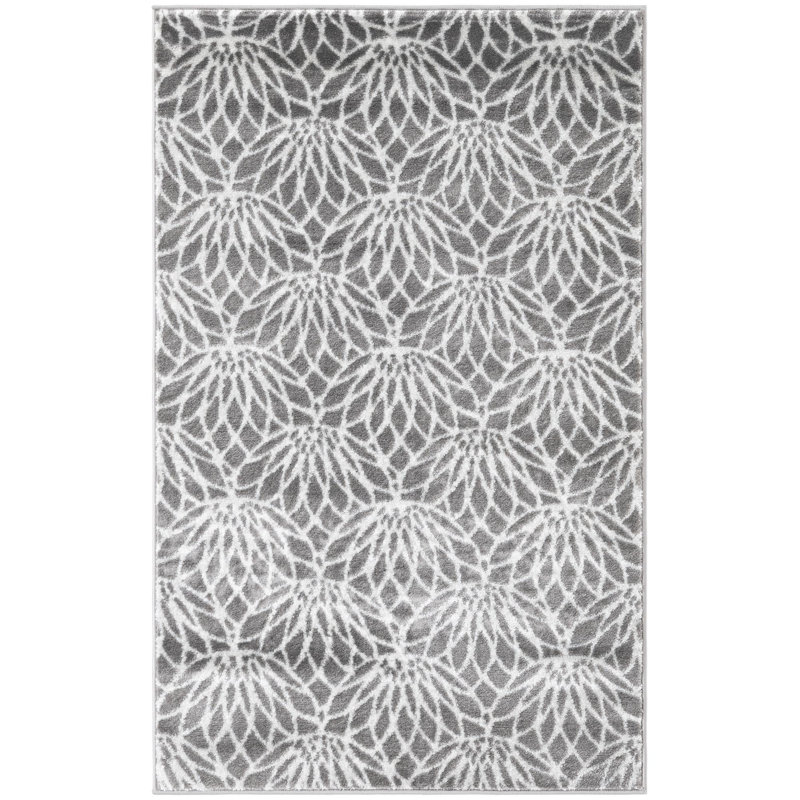 Tapis contemporain couleur pierre, Rectangle 3 pi 3 po x 5 pi 3 po