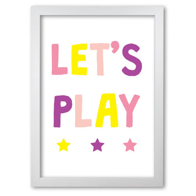 Let's Play - Print