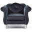Chaise avec accoudoirs évasés chic Chic-1612921594