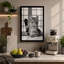 Cat at the Window Minimalist - Wrapped Canvas-898391635-898391657