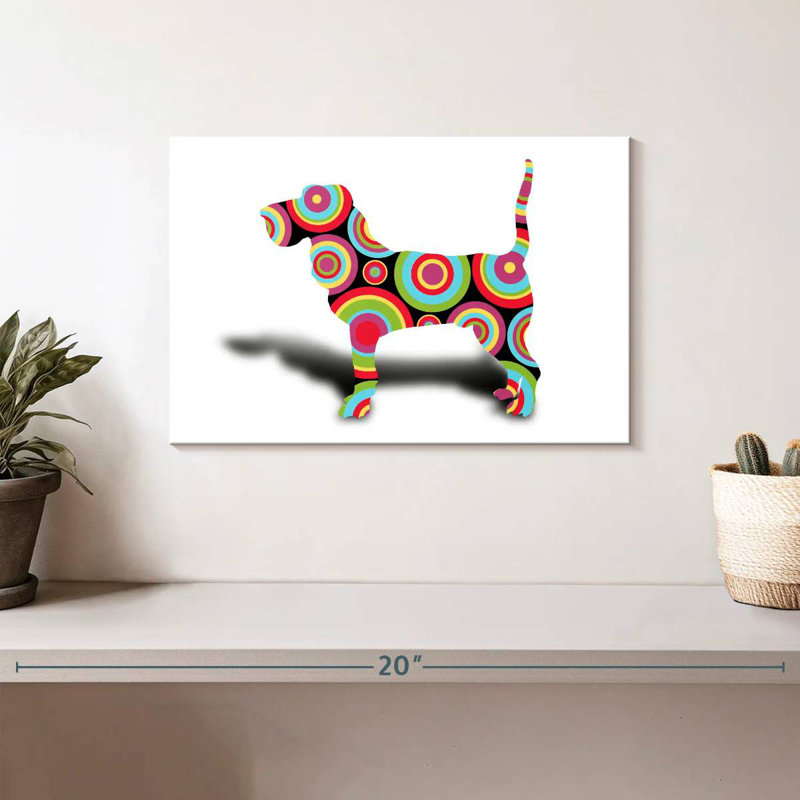 Brampt Dog, 8" H x 12" W