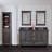 Melgar 60'' Double Bathroom Vanity Base Only-29921119