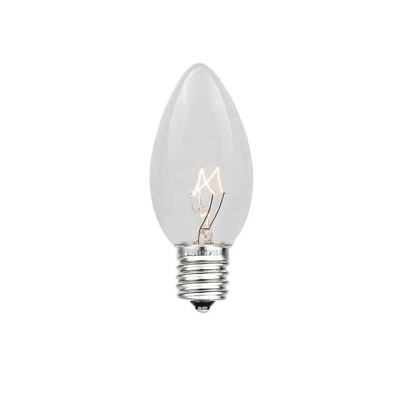 Lampe de noël 25 lumières de chaîne, Transparent, 25, 84"