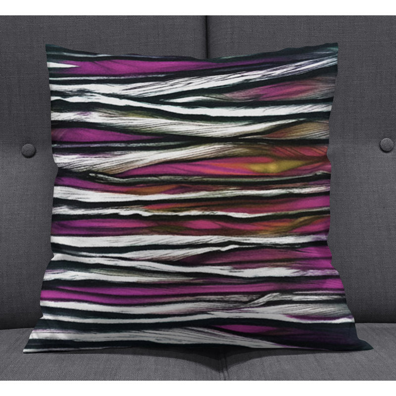 Coussin décoratif, Housse de coussin seulement - sans coussin, H 18 po x l 18 po