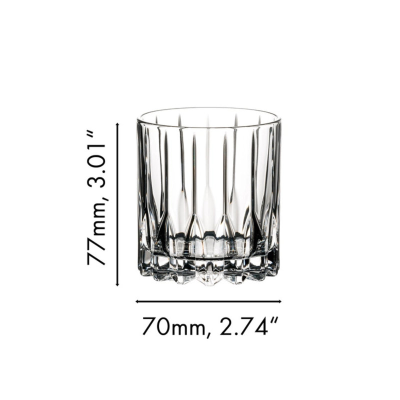 RIEDEL Drink Specific Glassware Double Rocks Glass, 6 Ounces