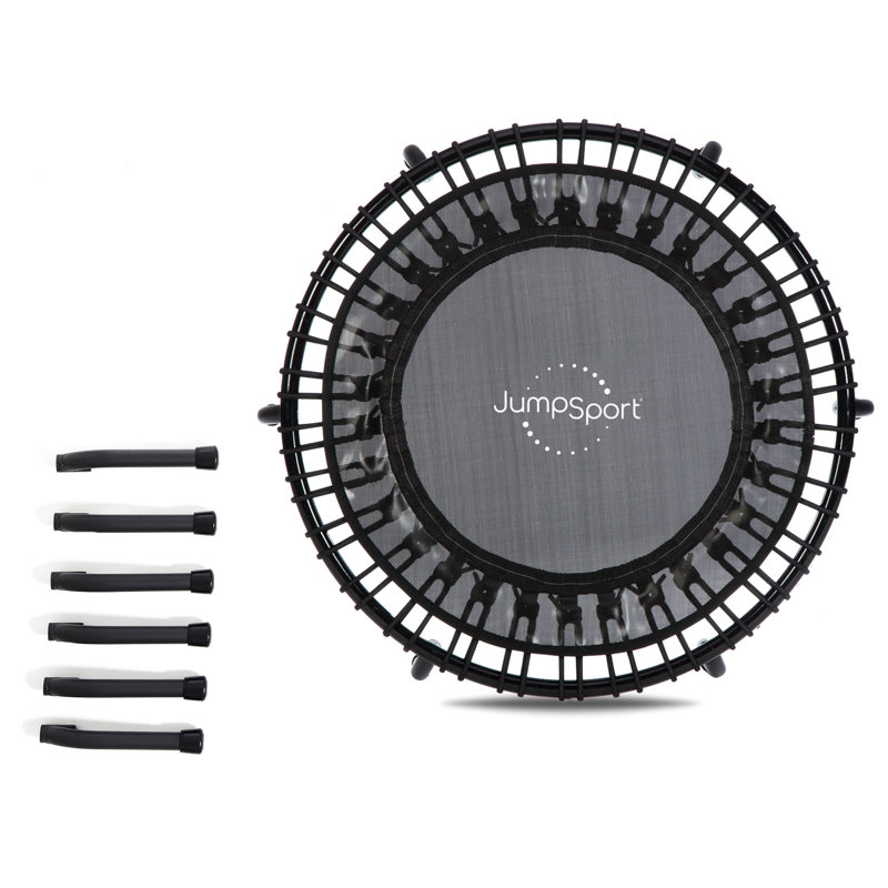 JumpSport Black 39" Fitness Trampoline with Arched Legs