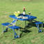 Senecal Rectangular Outdoor Camping Table With Umbrella Hole , 84.5cm cm W 64.5cm cm D