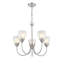 Lustre classique/traditionnel ombré 5 lumières Wentzel