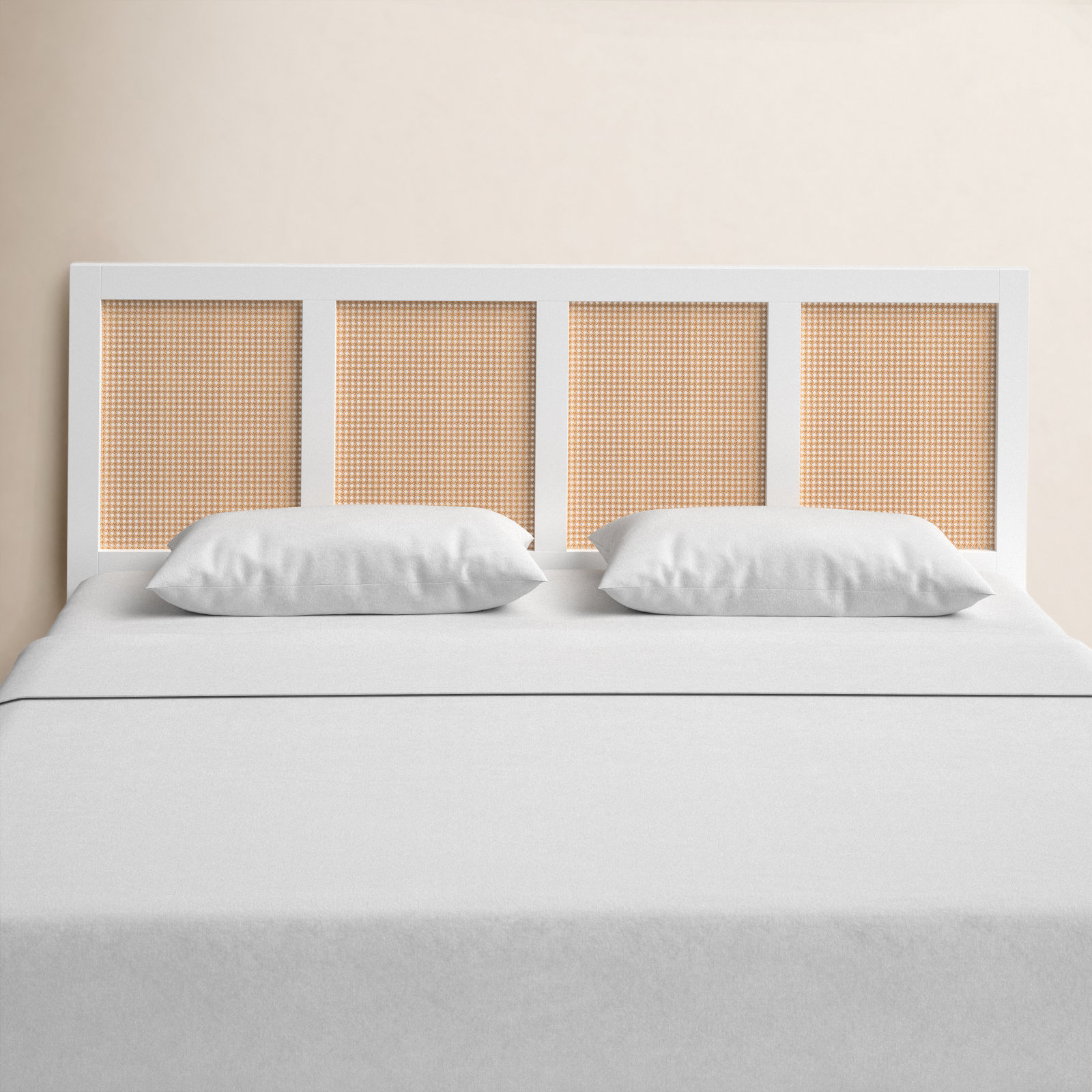 Tahoe Solid Wood Headboard, King, White