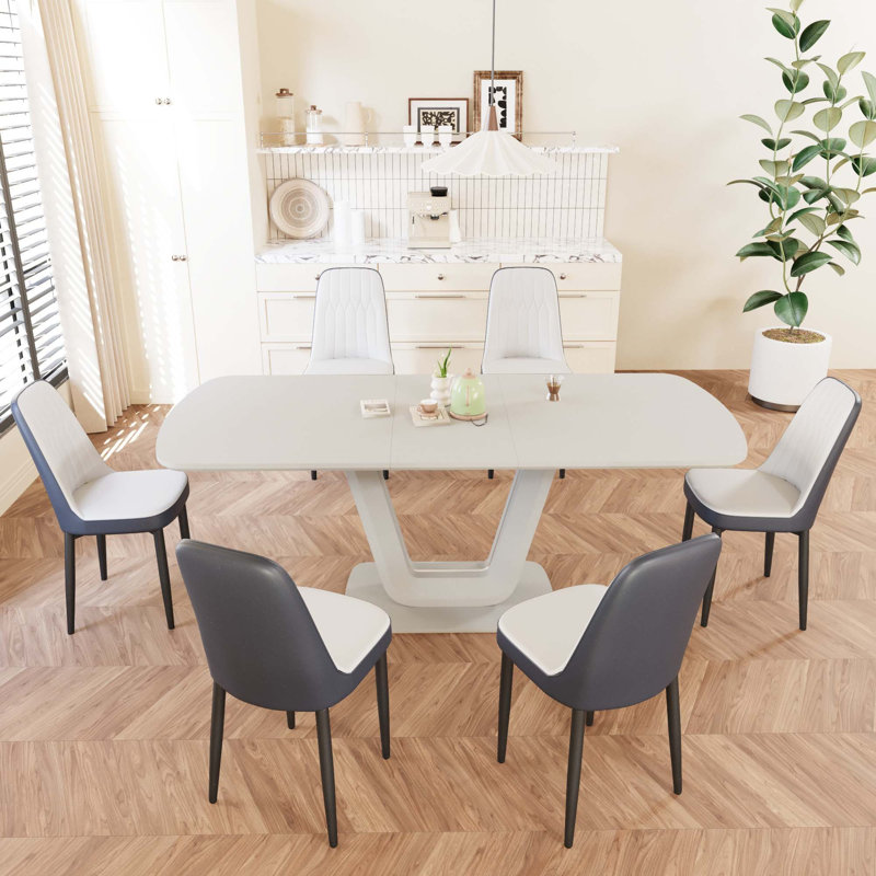 Ensemble de table de salle à manger extensible