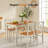 Space-saving Dining Table Sets, Solid Wood, Modern Design, Ideal For Small Kitchen
