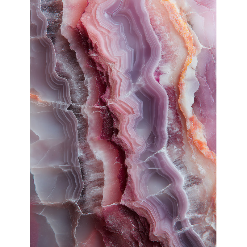 Rose Strata, 40" H x 53" W