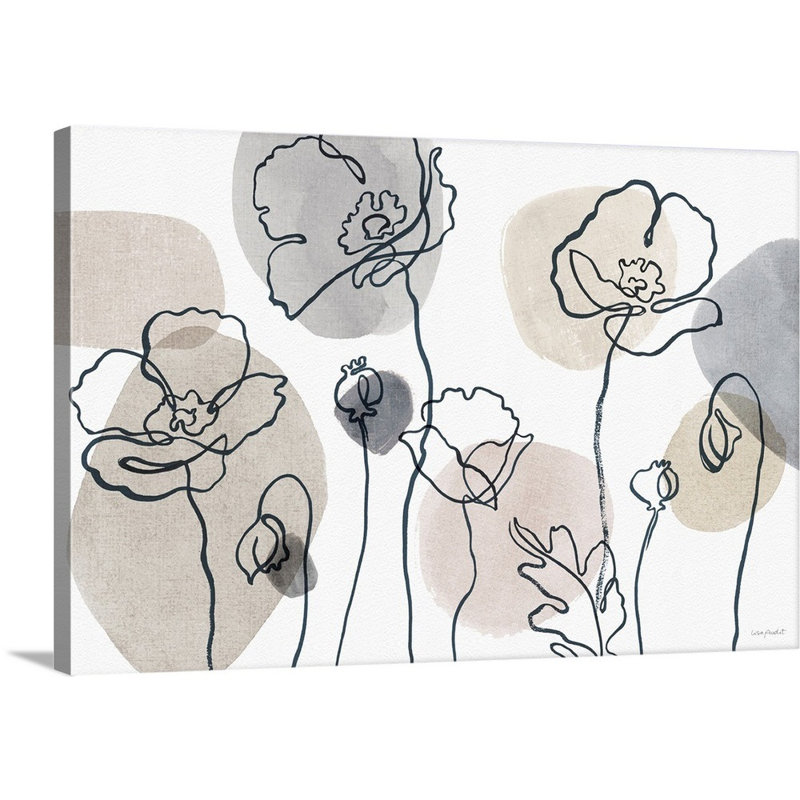 «Think Neutral 01» par Lisa Audit - reproduction d'art, Toile tendue, H 16 po x l 24 po x P 1,25 po