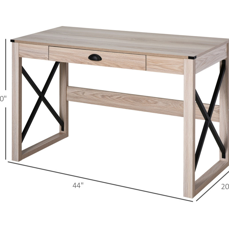 Bureau d'ordinateur 44 po avec rangement - fonctionnel et moderne 44 po pratique et élégant pour un usage domestique