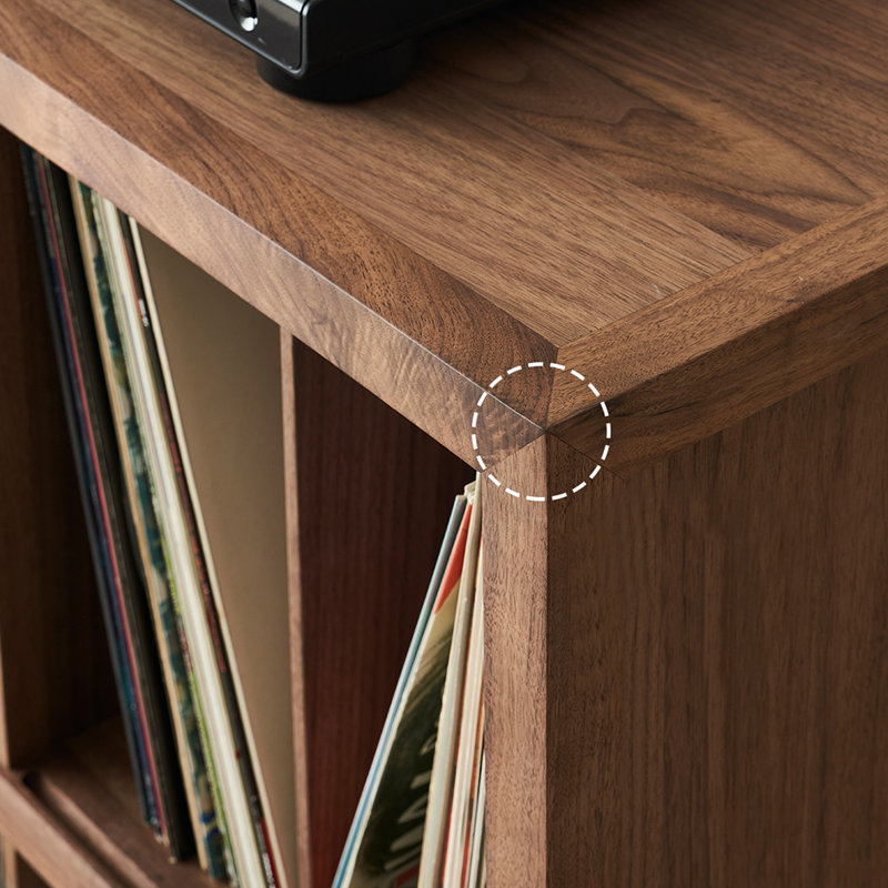 American Style Solid Wood Storage Bookcase