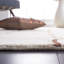 Tapis géométrique en laine et viscose touffeté à la main Steuart-31778719
