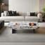 Table basse rectangulaire suspendue en marbre-276857282