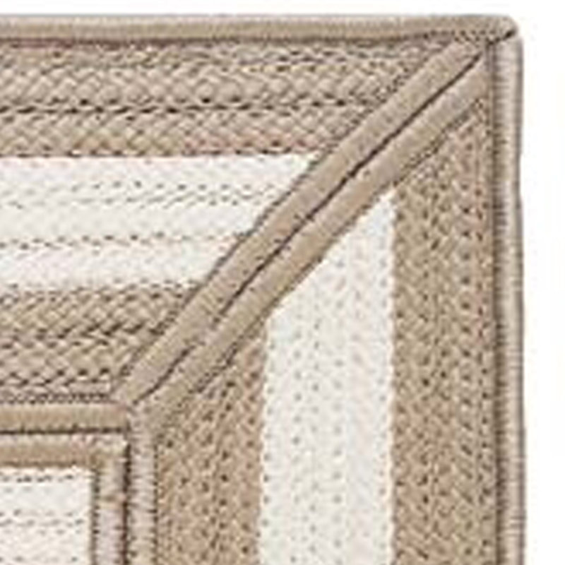 Tapis réversible intérieur / extérieur Ryding - Brun clair, Rectangle 12 pi x 16 pi