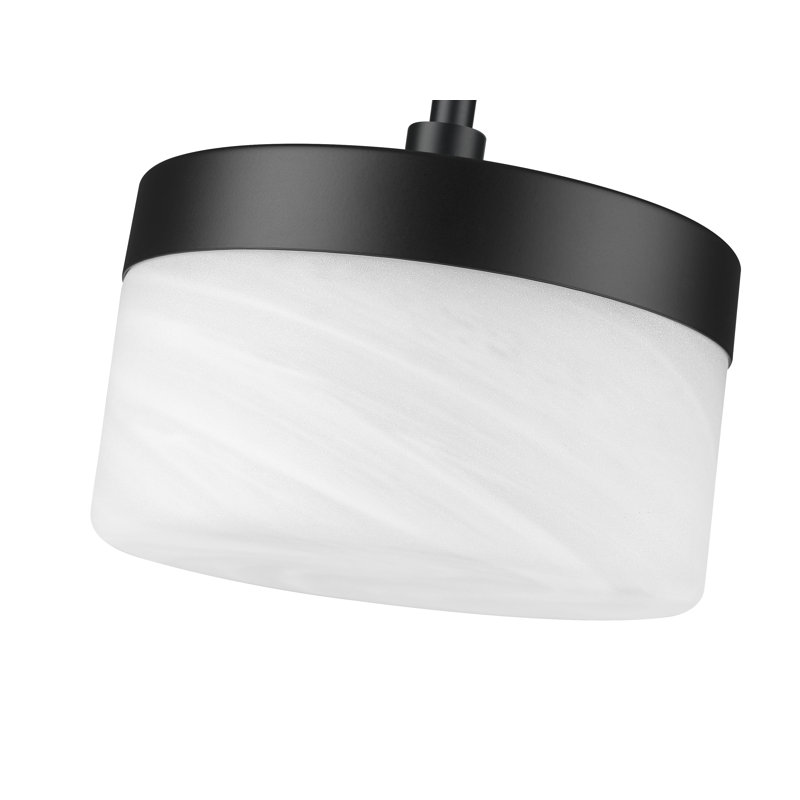 Renaud 11 inch Matte Black 1 Light Wall Sconce, Matte Black