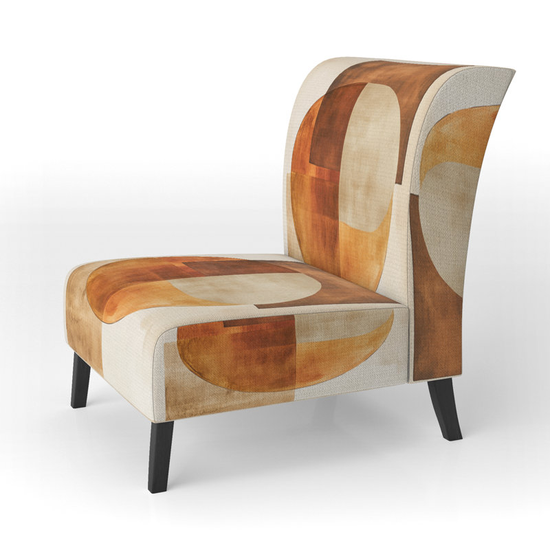Fauteuil de chambre Abstract Modern, Slipper Armless