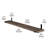 60inch Long Floating Shelves For Wall, Wood Wall Shelf With Heavy Duty Metal Brackets-517984662