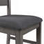 Table de salle à manger et chaises avec banc, ensemble de salle à manger en bois rustique, ensemble de 6-534227006-534227000