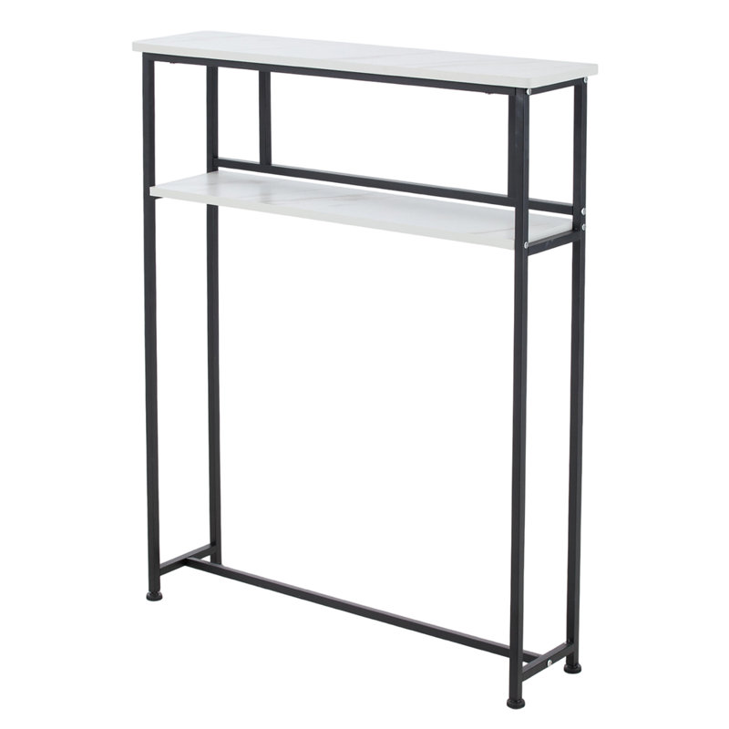 80cm Console Table, White