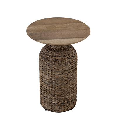 Aaru Seagrass End Table