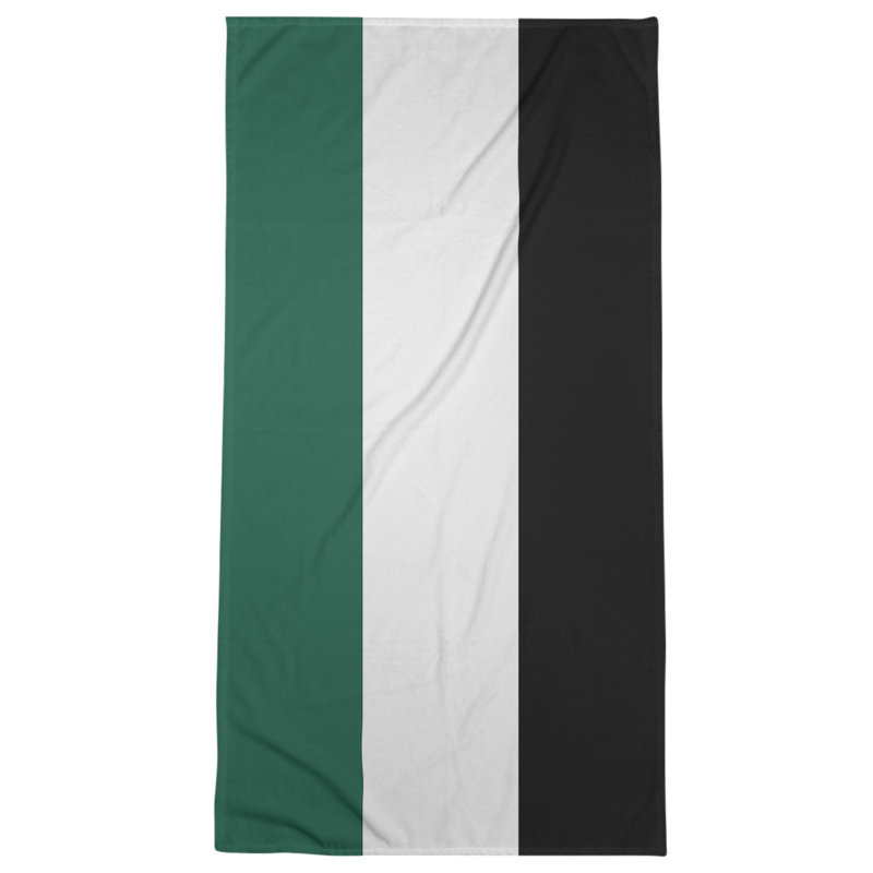 New York Fly Cotton Blend Bath Towel, Hunter Green