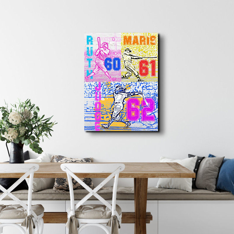 «Ruth Maris Judge» par Stephen Chambers, impression sur toile tendue, H 18 po x l 15 po x P 1,5 po