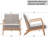 Carrel Upholstered Armchair-453591981
