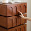 Commode en bois massif rétro de style français-2085853098