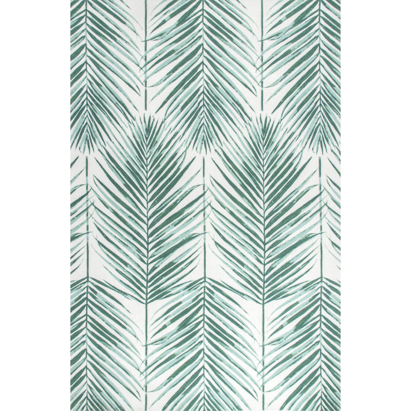 Tapis floral intérieur / extérieur Galax, Rectangle 8 pi x 10 pi