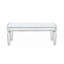 Table basse à miroir argenté-904872066