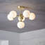 Jaxon Glass Semi Flush Mount-33765806