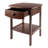 Nitzan End Table with Storage