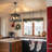 ??4-Light Farmhouse Chandelier Pendant Light - Adjustable Height - Rustic Steel Design - For Dining Room & Kitchen-893068001