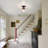 Hammered Water Glass Semi-Flush Mount